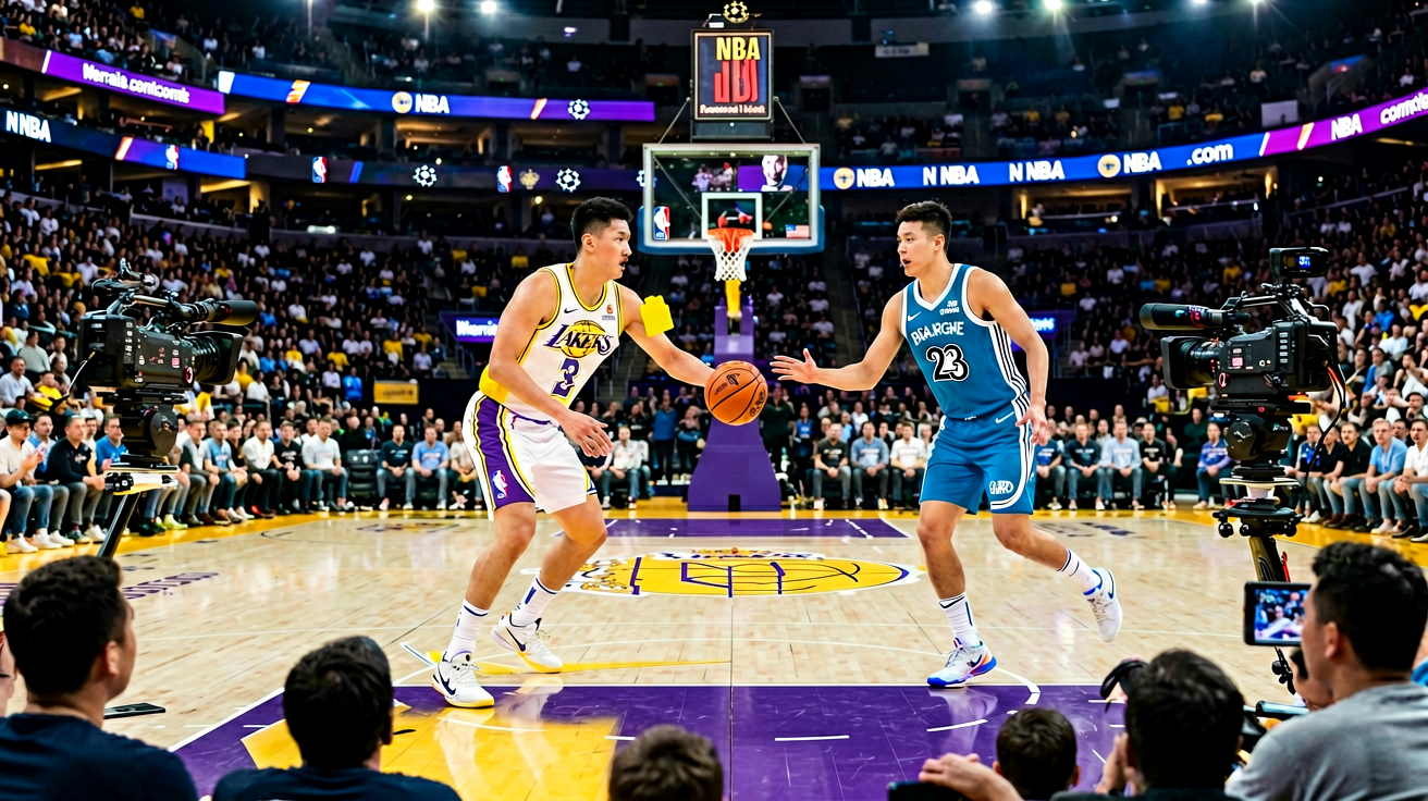 6686体育NBA篮球比赛直播，湖人勇士对决现场